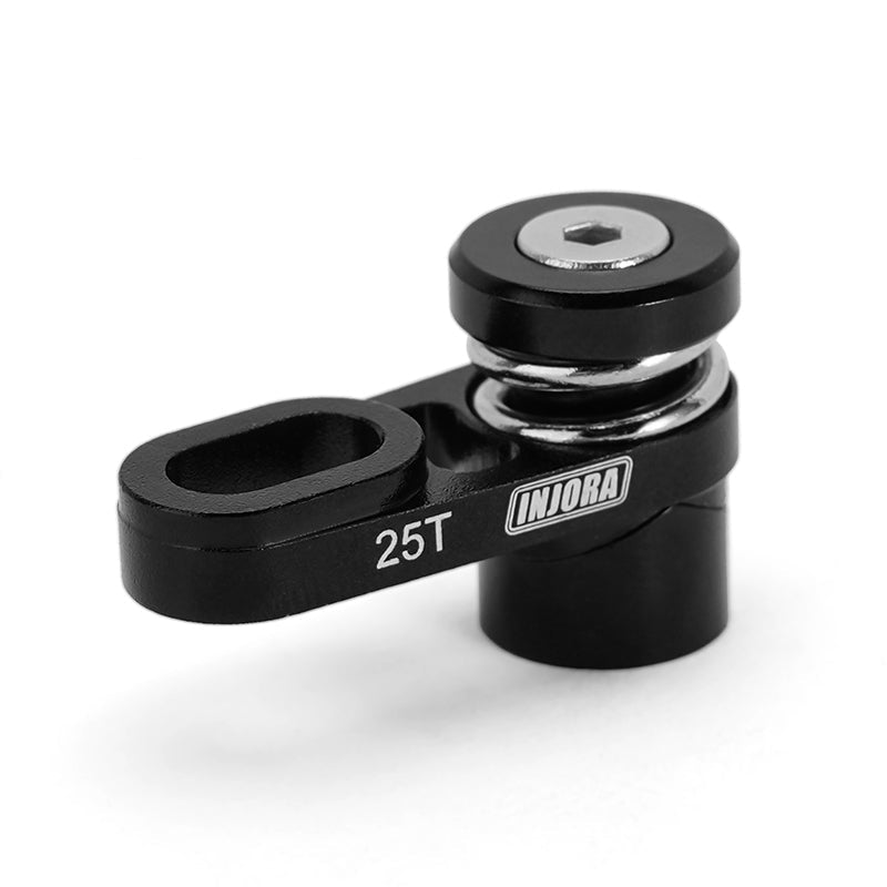 INJORA 25T Aluminum Transmission Shift Unloading Servo Horn for SCX10