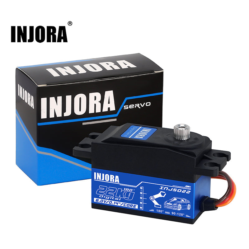 INJORA INJS022 22KG Low Profile Digital Servo for 1/10 RC Car