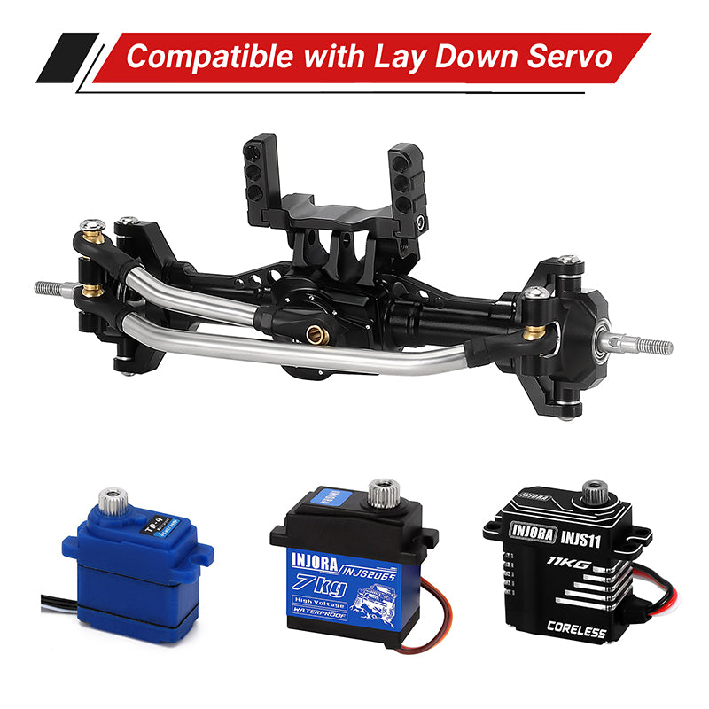 トラクサス　INJORA サーボ11kg INJORA サーボマウント INJORA 11KG Coreless High Torque Micro Servo for 1/18 TRX4M