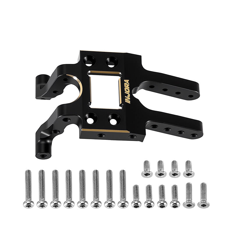 INJORA Black Brass Skid Plate for 1/18 Redcat Ascent-18 APEX
