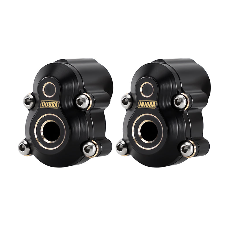 INJORA Braccio Sterzante In Ottone Per Redcat Ascent-18 – Ricambio RC Nero 11g - 5