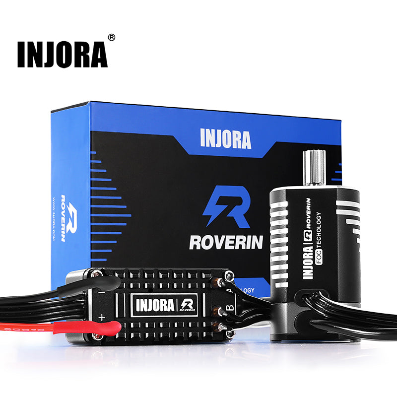 トラクサス　trx4m他　INJORA ROVERIN ブラシレスモーター INJORA Roverin FOC Sensored Brushless ESC & Motor Combo for
