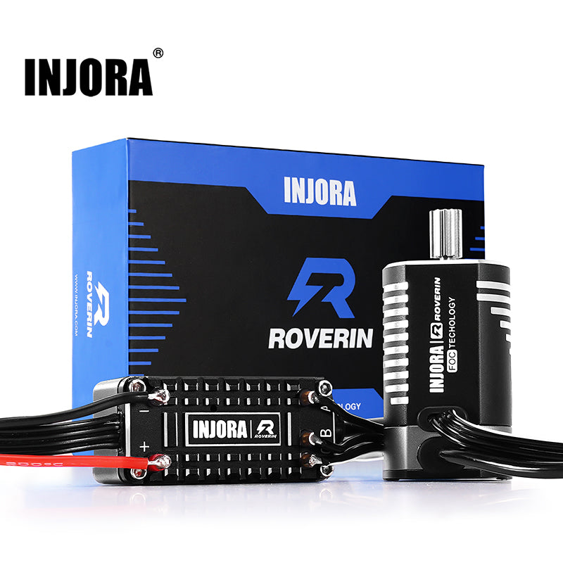 トラクサス　trx4m他　INJORA ROVERIN ブラシレスモーター US Warehouse] INJORA Roverin FOC Sensored Brushless ESC