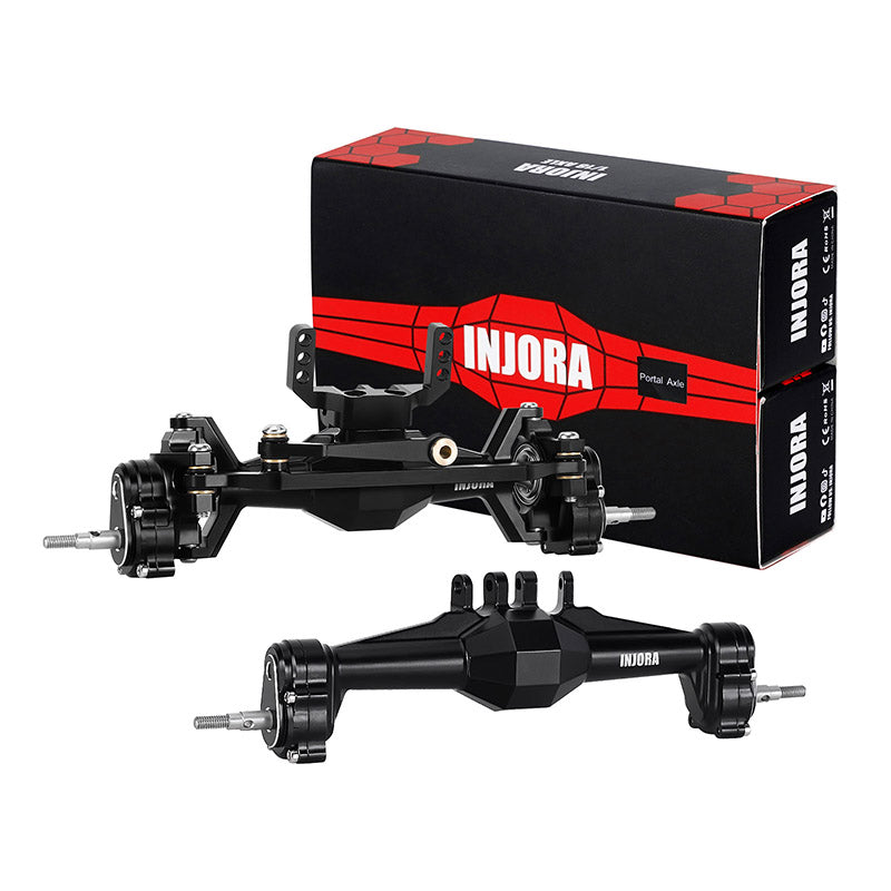 INJORA +5mm Diamond Portal Axles for 1/18 TRX4M