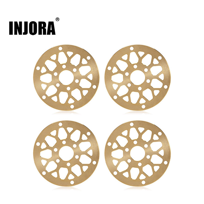 INJORA 4 pièces Barils de Roue en Aluminium pour ModuWheel 1.3