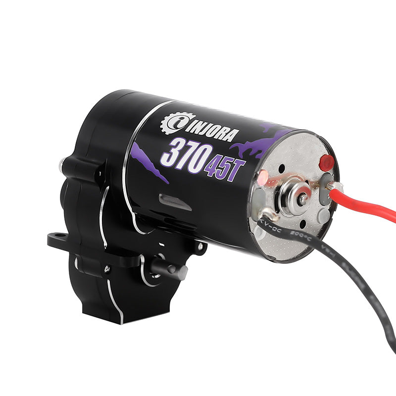 INJORA 370 Brushed Motor with Aluminum Transmission for 1/18