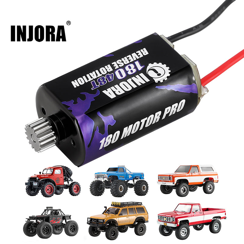 INJORA 180 Pro 48T Brushed High Torque Motor for FMS FCX24