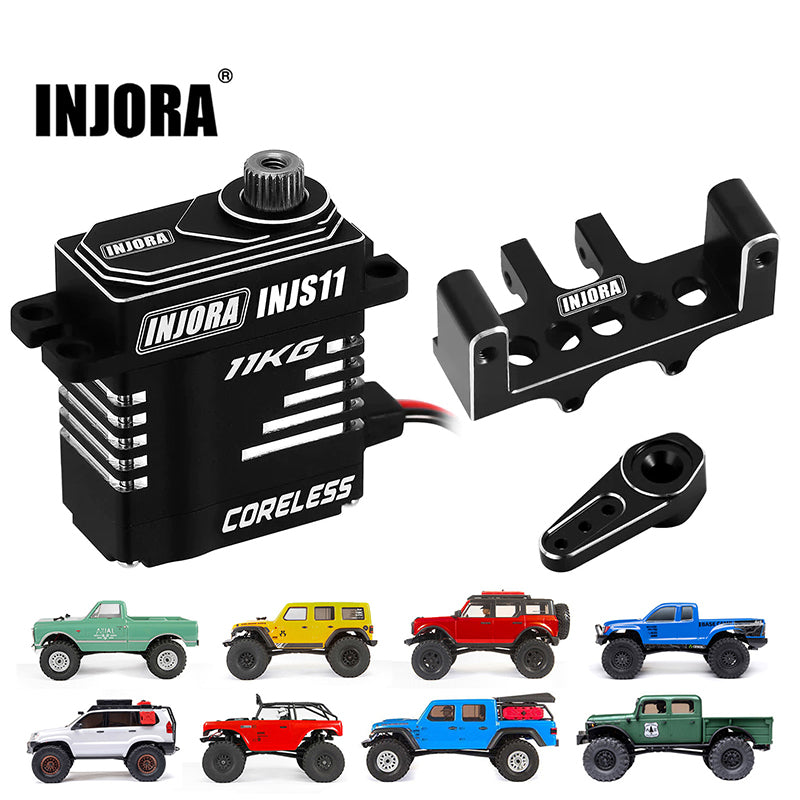 INJORA 11KG Coreless High Torque Micro Servo for 1/24 SCX24
