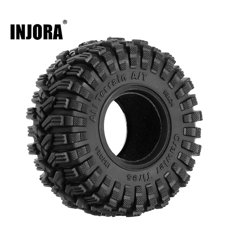 INJORA 0,7 RC King Trekker banden 35 * 14mm voor 1/30 Axial SCX30
