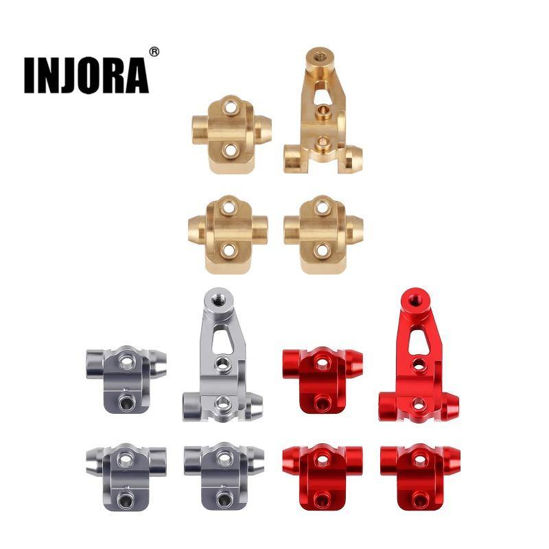INJORA Aluminum Brass Axle Mount Set Suspension Links Stand