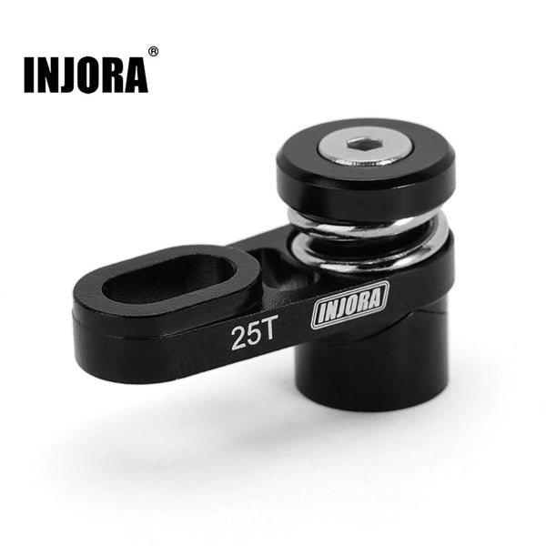 INJORA 25T Aluminum Transmission Shift Unloading Servo Horn for SCX10