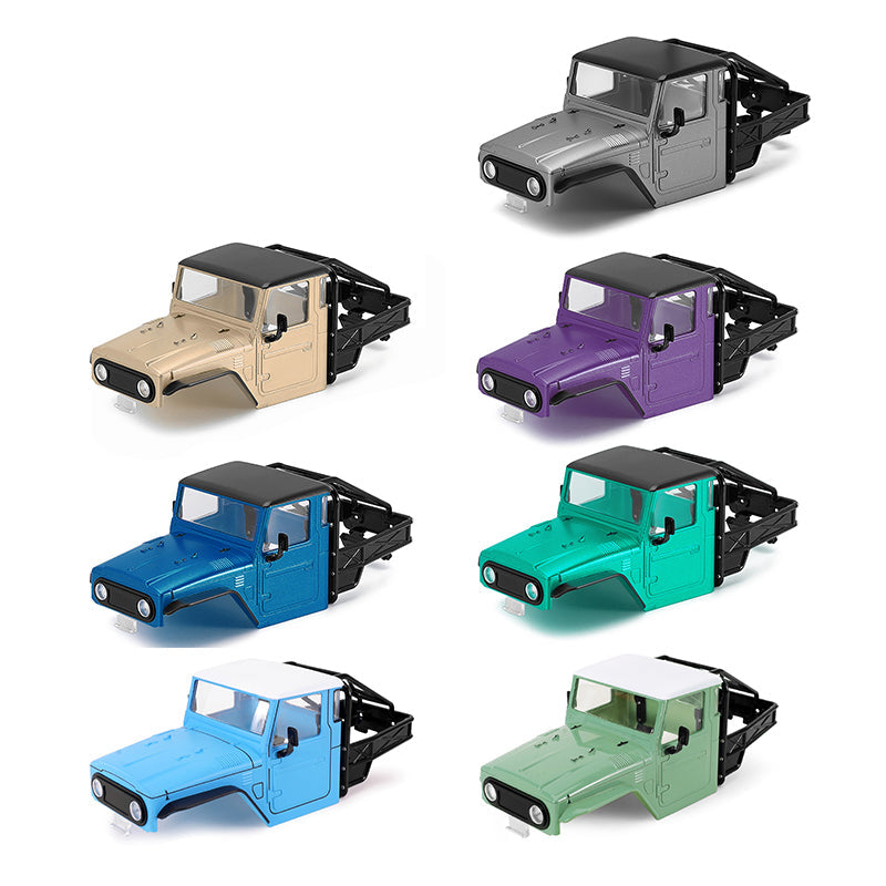 INJORA IR40 Half Truck Hard Plastic Body with Cage for 1/18 TRX4M