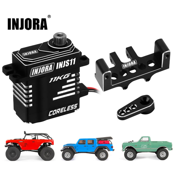 [US Warehouse] INJORA 11KG Coreless High Torque Micro Servo for 1/24 SCX24 AX24 (INJS11)