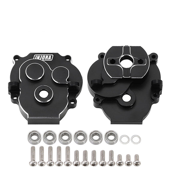 INJORA CNC Aluminum Transmission Housing with Bearings for 1/18