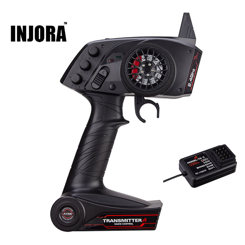 AX5S 3CH 2.4GHz RC Controller Digital Transmitter with Receiver for RC ...