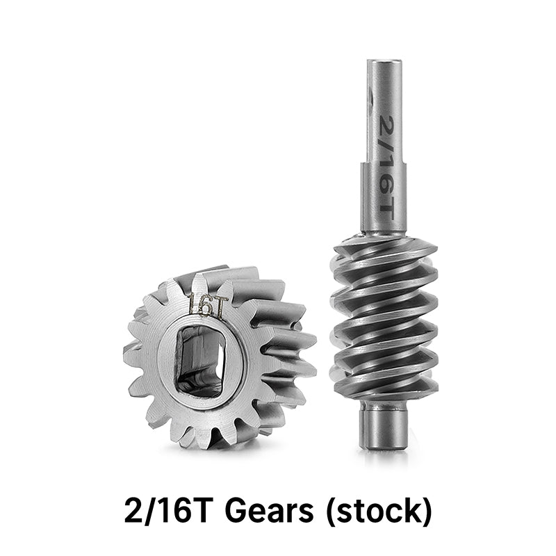 i shift crawler gears INJORA Axle Worm Gear Set for 1/30 SCX30, 2/16T Gears (Same as stock)