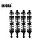 INJORA 88mm Oil Shocks with Progressive Springs for 1/16 Monster Truck Mini Maxx Mini XRT