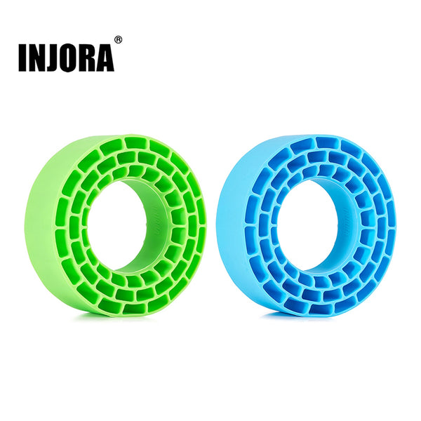 INJORA 4pcs Silicone Rubber Inserts for 95-97mm 1.55" Tires (1502)
