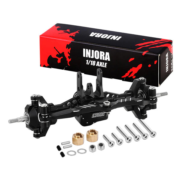 [Clearance Sale] INJORA CNC Aluminum Front Axle for 1/18 TRX4M, Stock Length (4M-74)