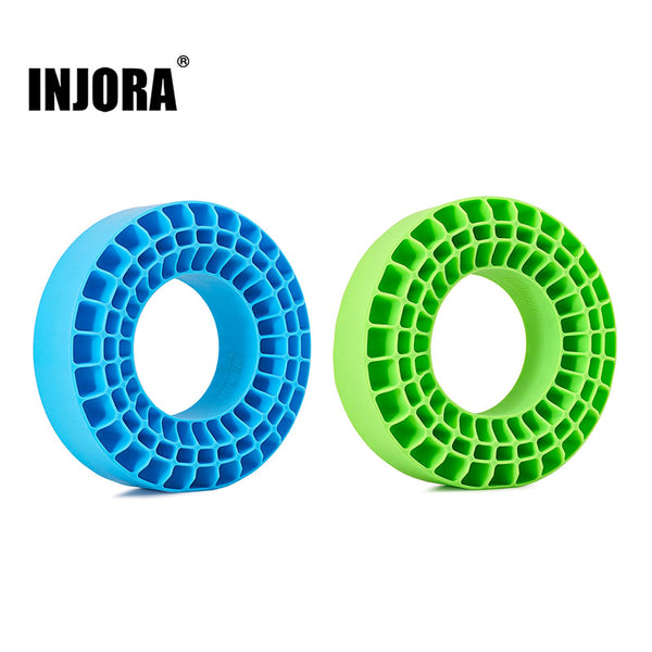 INJORA 4pcs Silicone Rubber Inserts For 108-110mm (4.35" OD) 1.9" Tires (1907)