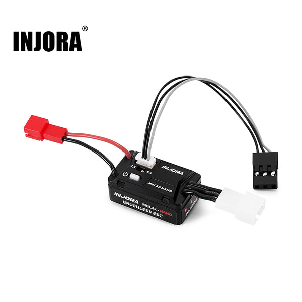 INJORA Roestvrijstalen U-joint Aandrijfas voor 1/30 Axial