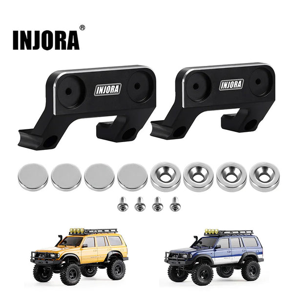 INJORA RC messing zeskant wieladapter dikte 5 mm voor 1/24 RC Crawler FMS FCX24 Upgrade (FCX24-07 INJORA RC messing zeskant wieladapter dikte 5 mm voor 1/24 RC Crawler FMS FCX24 Upgrade (FCX24-07