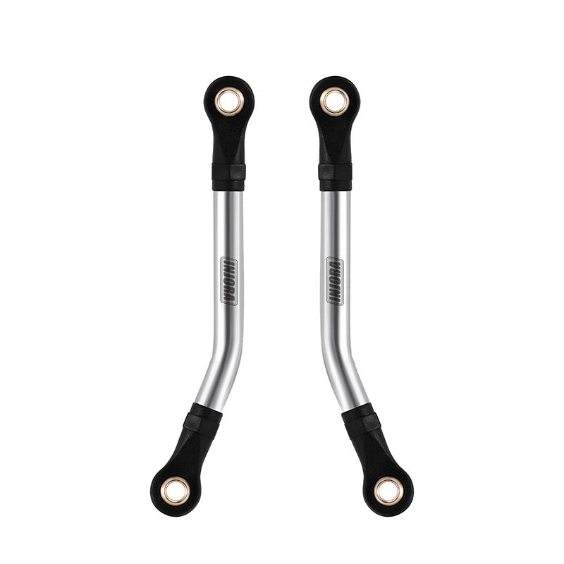 INJORA 1 Pair Stainless Steel Chassis Links for 1/18 TRX4M Mods