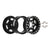 INJORA 1.0 Plus Aluminium Beadlock Wheels for 1/24 1/18 RC Crawler (W1106)