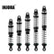 INJORA 80–120mm Dual-rate Spring Oil Shocks for 1/10 RC Crawler