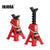 INJORA 2PCS Mini Adjustable Metal Jack Stands Tool for 1/18 1/24 RC Crawlers