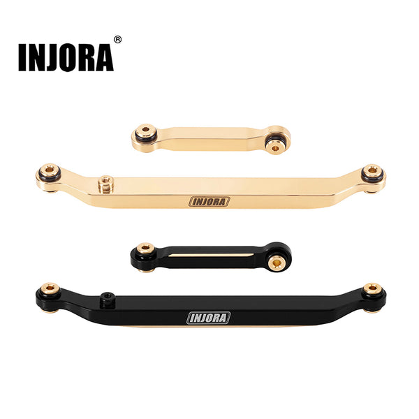 INJORA 14g Heavy Brass Steering Links for 1/24 Axial SCX24