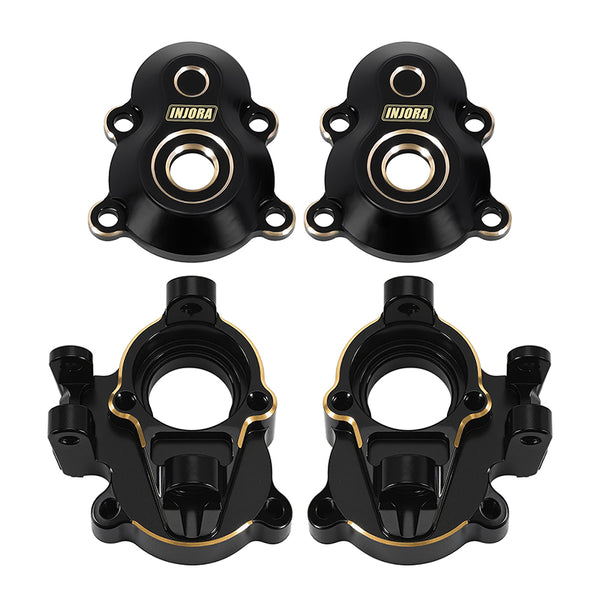 トレショケ　18 INJORA Brass Steering Knuckles for 1/18 Redcat Ascent-18 APEX