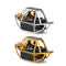 INJORA Moonbit Nylon Tube Buggy Body Kit for 1/18 RC Crawler TRX4M