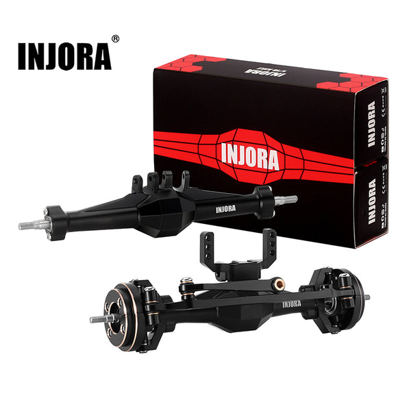 [US Warehouse] INJORA +4mm Diamond Axles with Brass Steering Knuckles for 1/18 TRX4M