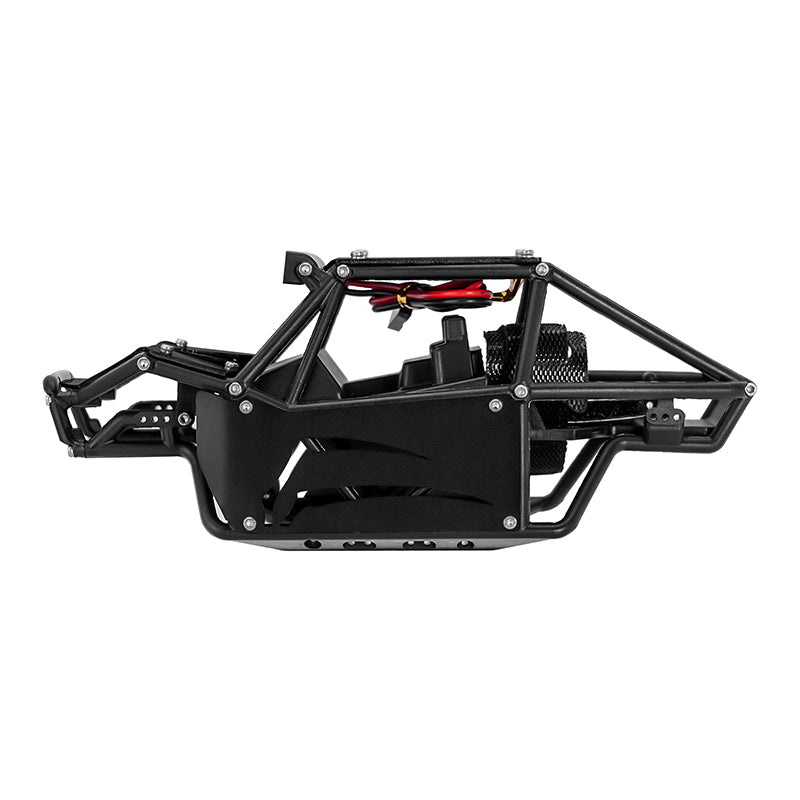 INJORA ロックバギーシャーシ 1/24クローラー アキシャル SCX24系 INJORA Nylon Rock Buggy Body with Metal Spider Panels for 1