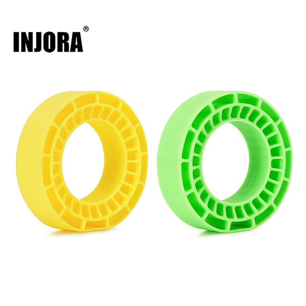INJORA 4pcs Silicone Rubber Inserts for 64*24mm 1.3" Tires (1365)