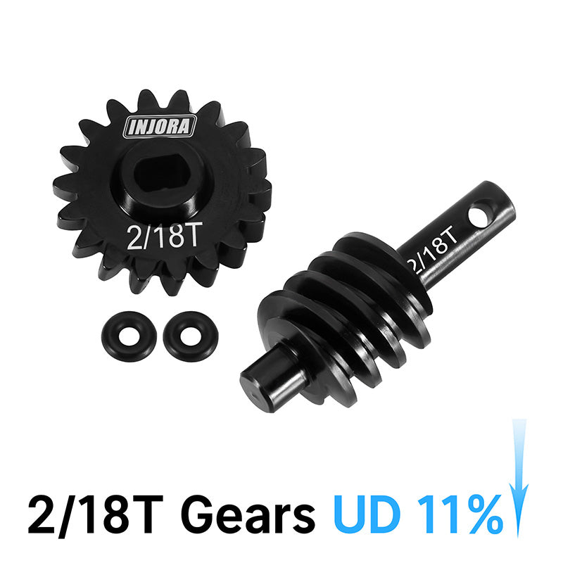 INJORA Overdrive Underdrive Gears for SCX24 AX24