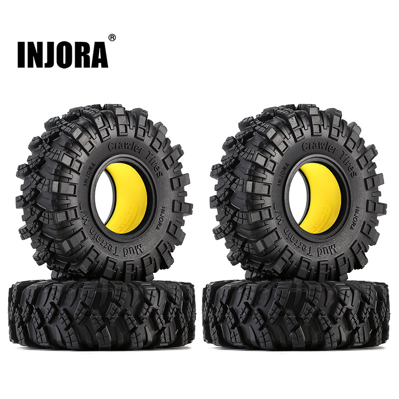 クローラー　パーツ　injora？ Amazon | INJORA 1.55インチ 泥地形タイヤ - Kraken Claw