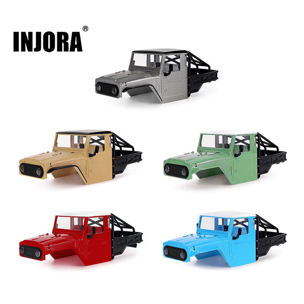 INJORA IR40-24 Half Truck Hard Body with Cage for 1/24 SCX24
