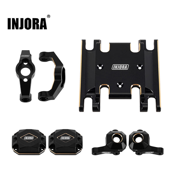 INJORA Black Brass Upgrade Parts for 1/18 HPI Venture18