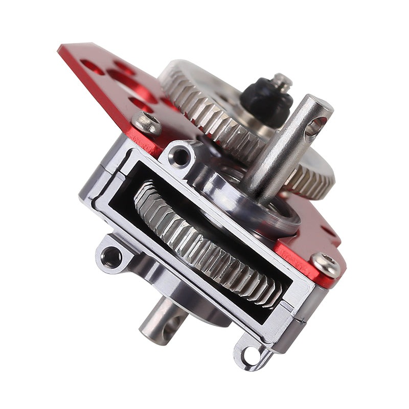 INJORA CNC Aluminum Complete Transmission Gearbox for Axial