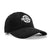 INJORA Logo Adjustable Cotton Hat, Black and White