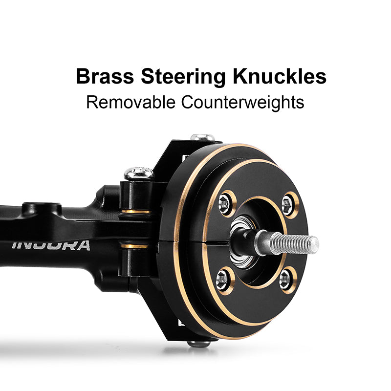 INJORA +4mm Planet Axles for 1/18 TRX4M