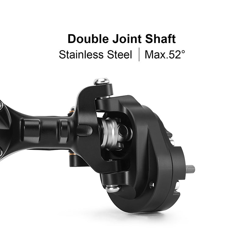 INJORA Planet Portal Axles with Double Joint Shafts for 1/18