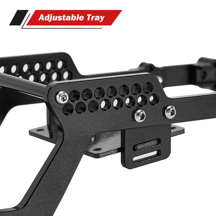 INJORA LCG Carbon Fiber Chassis RC Frame Girder for 1/18 Traxxas TRX4M K10 F150 INJORA LCG Carbon Fiber Chassis RC Frame Girder for 1/18 Traxxas TRX4M K10 F150