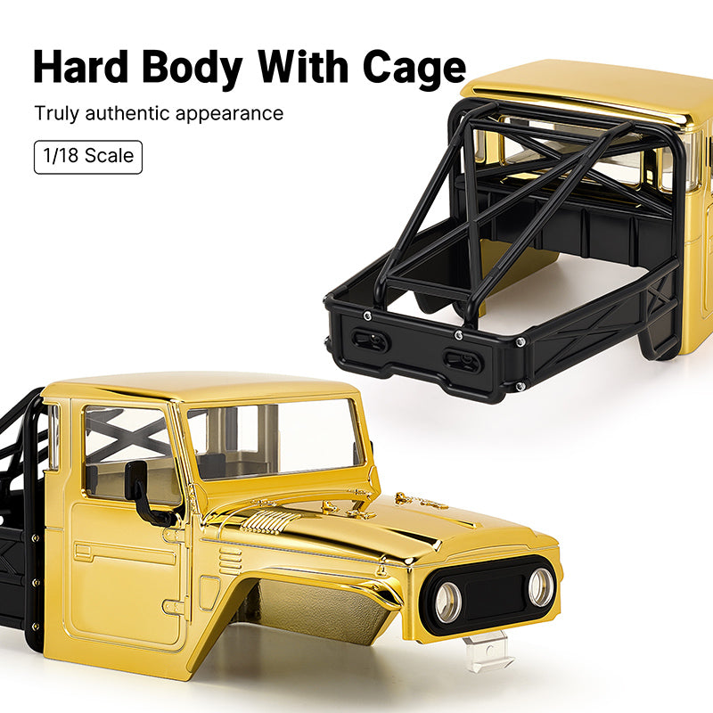 INJORA Limited Edition IR40-18 Half Truck Body for 1/18 TRX4M Defender