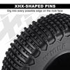 Injora 1.3 XHX Pin Micro Rock Crawler Tires (4) (72mm OD) (S5) - Get A