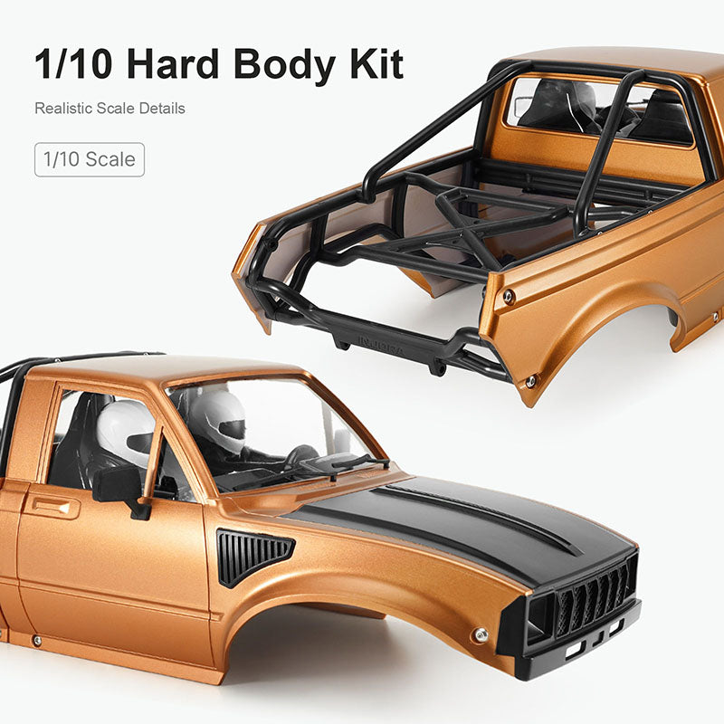 INJORA IR60-10 Hard Body with Interior & Bed Cage for 1/10 RC Crawler