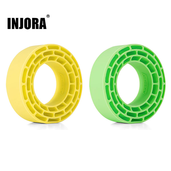 INJORA 4pcs Silicone Rubber Inserts for 68-72mm 1.3" Tires