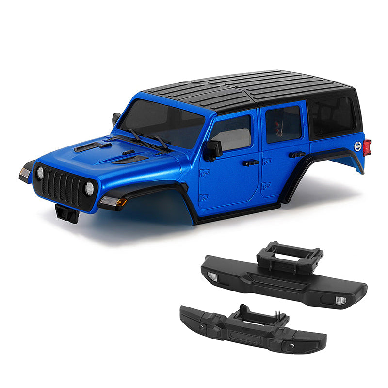 大人 可愛い 服  INJORA ABS Hard Top Body with Bumpers for 155mm 1/18 TRX4M パーツ